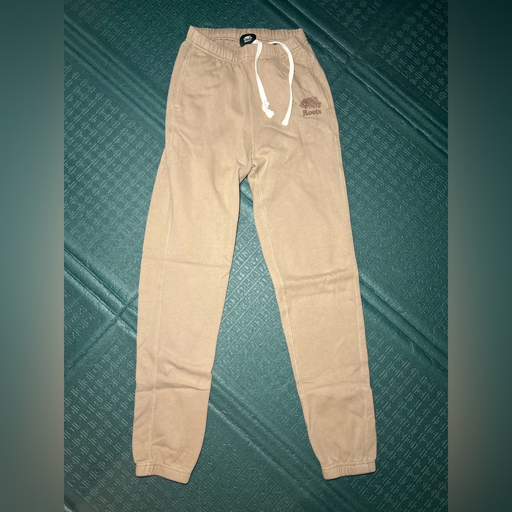 Roots Women XXS Beige Sweatpants
